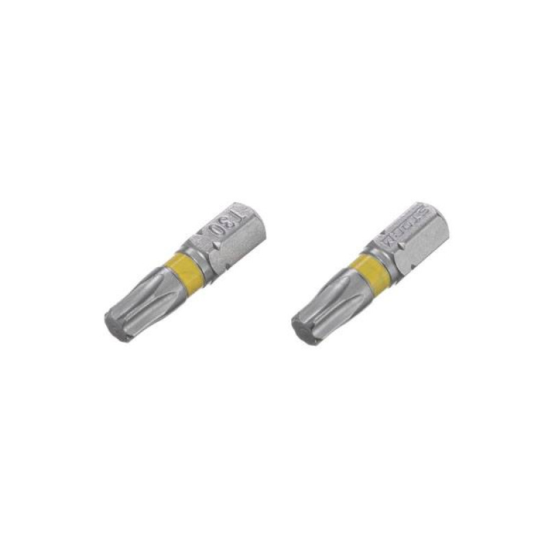 Комплект викруткових насадок Torx T30 1/4" * 25 мм, S2, уп. 2 од., STORM INTERTOOL VT-0226