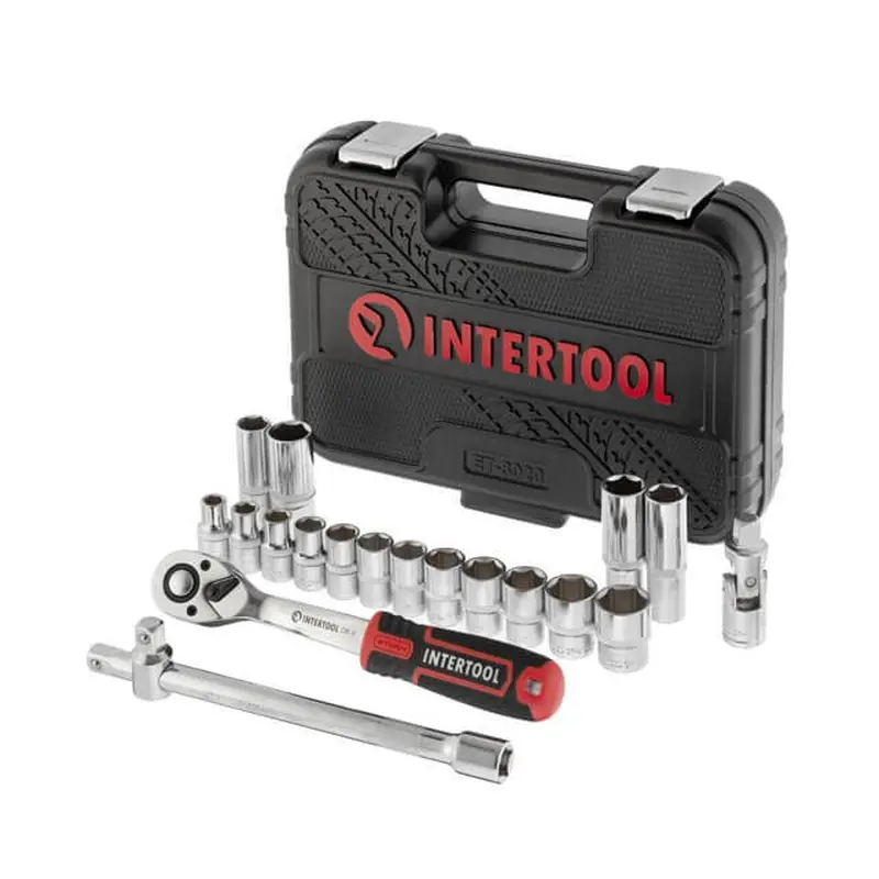 Набір інструментів 1/2 ", 20 од., Cr-V STORM INTERTOOL ET-8020 Набір інструментів 1/2 ", 20 од., Cr-V STORM INTERTOOL ET-8020