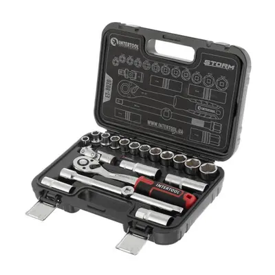 Набір інструментів 1/2 ", 20 од., Cr-V STORM INTERTOOL ET-8020 Набір інструментів 1/2 ", 20 од., Cr-V STORM INTERTOOL ET-8020