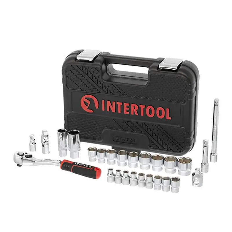 Набір інструментів 3/8", 26 од., Cr-V STORM INTERTOOL ET-8026 Набір інструментів 3/8", 26 од., Cr-V STORM INTERTOOL ET-8026