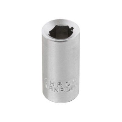 Перехідник 1/4" шестигранник - 1/4" квадрат, 25 мм CrV INTERTOOL ET-1101