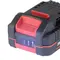 Акумулятор 20 В, Li-ion, 2.0 Аг, індикатор рівня заряду INTERTOOL WT-0340 Акумулятор 20 В, Li-ion, 2.0 Аг, індикатор рівня заряду INTERTOOL WT-0340