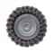 Щітка чашкова 100 мм для дриля, 1/4" (пучки плетеного дроту) INTERTOOL BT-3100