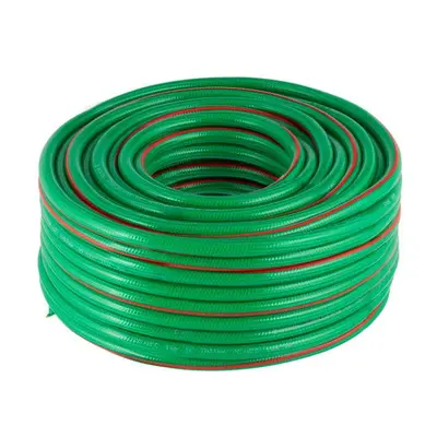 Шланг для води чотиришаровий, 1/2", 50 м, армований, PVC INTERTOOL GE-4106 Шланг для води чотиришаровий, 1/2", 50 м, армований, PVC INTERTOOL GE-4106
