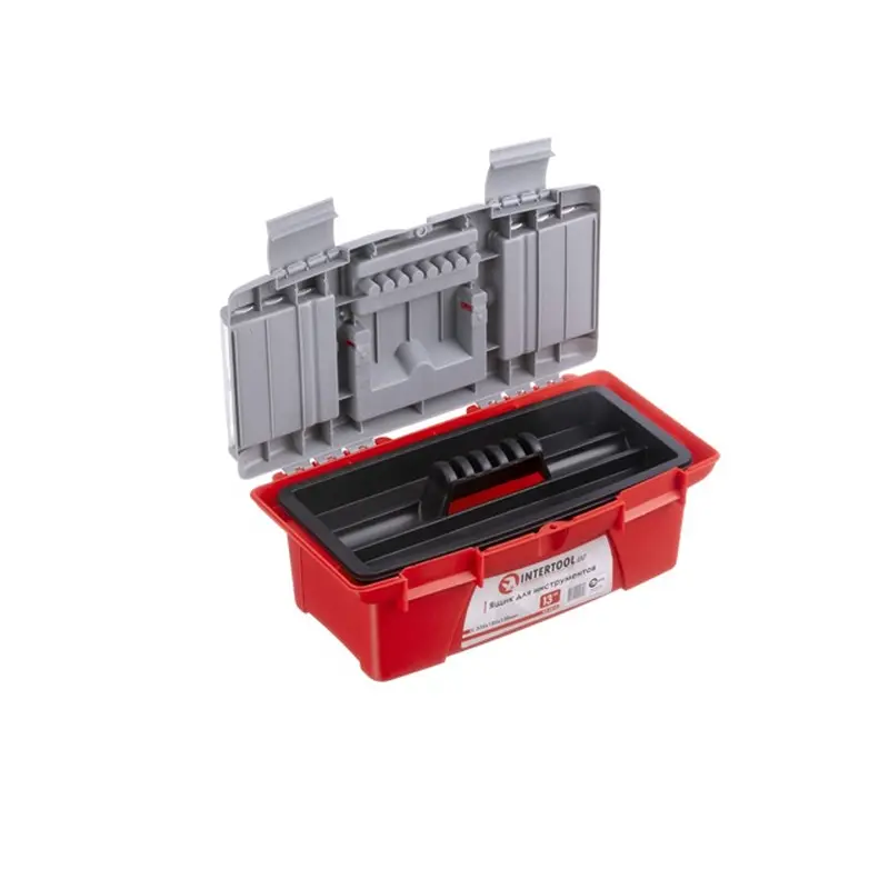 Ящик для інструментів 13" 335*185*130 мм INTERTOOL BX-0413 Ящик для інструментів 13" 335*185*130 мм INTERTOOL BX-0413