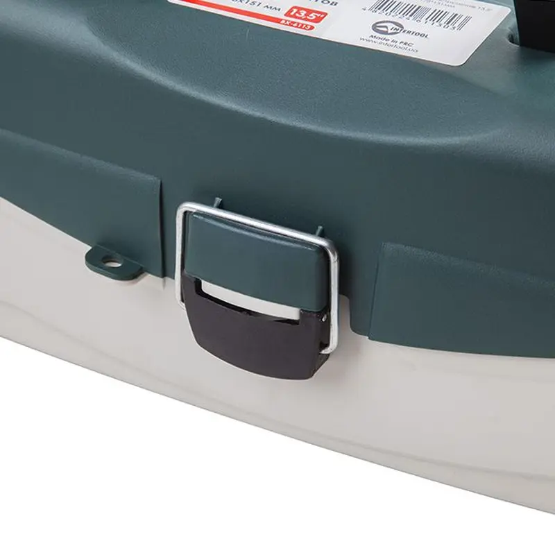 Ящик для інструментів 13.5" 341*178*151 мм INTERTOOL BX-6113 Ящик для інструментів 13.5" 341*178*151 мм INTERTOOL BX-6113