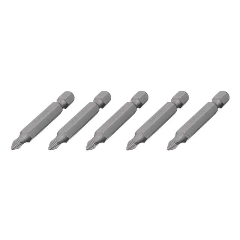 Комплект насадок викруткових PZ1 1/4" * 50 мм, ACR, S2, уп. 5 од., STORM INTERTOOL VT-0203