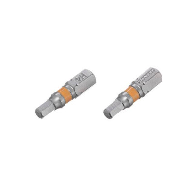 Комплект викруткових насадок Hex H4.0 1/4" * 25 мм, S2, уп. 2 од., STORM INTERTOOL VT-0227