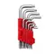 Набір ключів Г-подібних TORX 9 шт, Т10-Т50, CrV, Small INTERTOOL HT-0607 Набір ключів Г-подібних TORX 9 шт, Т10-Т50, CrV, Small INTERTOOL HT-0607