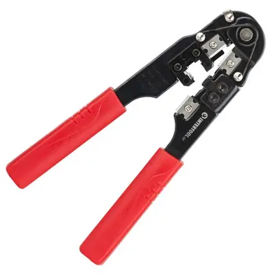 Кліщі для обтискання штекерів RJ-45 (8р8с) INTERTOOL HT-7054 Кліщі для обтискання штекерів RJ-45 (8р8с) INTERTOOL HT-7054