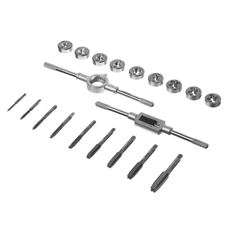 Набір мітчиків та плашок 20 од. INTERTOOL SD-8021 Набір мітчиків та плашок 20 од. INTERTOOL SD-8021