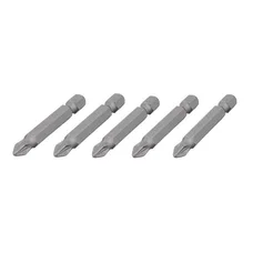 Комплект насадок викруткових PZ2 1/4" * 50 мм, ACR, S2, уп. 5 од., STORM INTERTOOL VT-0204