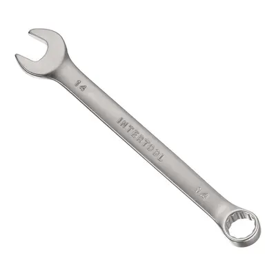 Ключ комбінований 14 мм CrV INTERTOOL HT-1214 Ключ комбінований 14 мм CrV INTERTOOL HT-1214