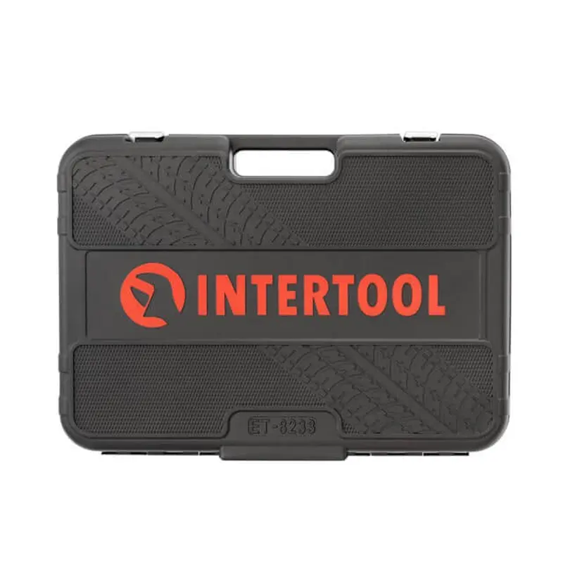 Набір інструментів 1/2" & 3/8" & 1/4", 233 од., Cr-V STORM INTERTOOL ET-8233 Набір інструментів 1/2" & 3/8" & 1/4", 233 од., Cr-V STORM INTERTOOL ET-8233