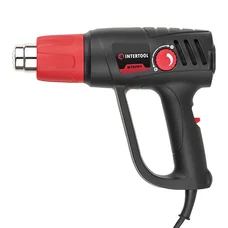Фен технічний 2000 Вт, 2 режими, регулювання, 50-600 °C, 250-500 л/хв INTERTOOL WT-1020