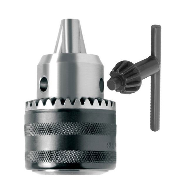 Патрон для дриля із ключём 1/2" х 20, 1.0-13.0мм INTERTOOL ST-1220