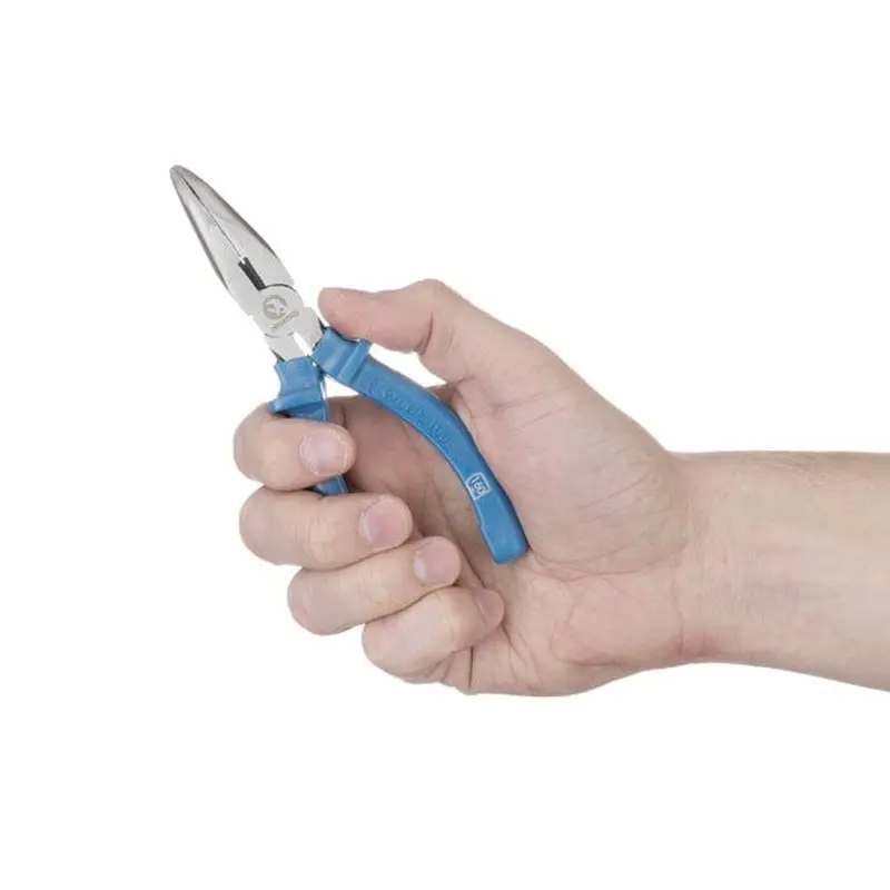 Довгогубці вигнуті 160 мм INTERTOOL HT-0124 Довгогубці вигнуті 160 мм INTERTOOL HT-0124