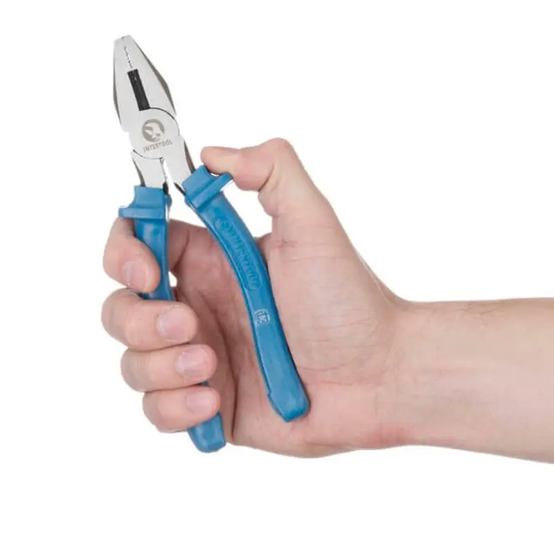 Плоскогубці 180 мм INTERTOOL HT-0102 Плоскогубці 180 мм INTERTOOL HT-0102