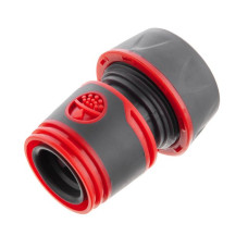 Конектор з аквастопом 1/2" для шланга 3/4" INTERTOOL GE-1120