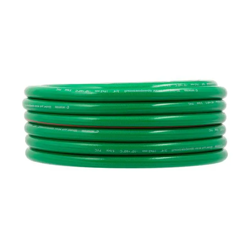 Шланг для води чотиришаровий 3/4", 30 м, армований, PVC INTERTOOL GE-4125 Шланг для води чотиришаровий 3/4", 30 м, армований, PVC INTERTOOL GE-4125