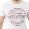 Футболка світло-сіра меланж S 100% бавовна INTERTOOL SP-2211