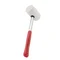 Киянка гумова 450 г, 65 мм, бiла гума, металева ручка INTERTOOL HT-0227