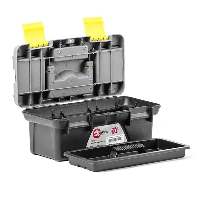 Ящик для інструменту 10" 250*126*99 мм INTERTOOL BX-0310 Ящик для інструменту 10" 250*126*99 мм INTERTOOL BX-0310