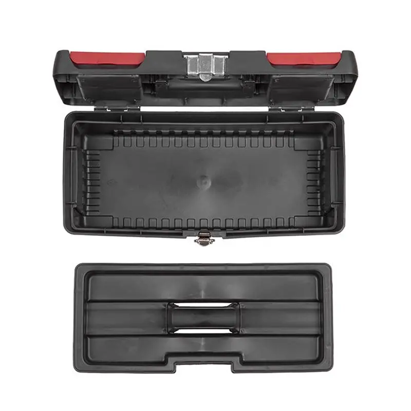 Ящик для інструментів з металевими замками 13", 330*177*135 мм INTERTOOL BX-1013 Ящик для інструментів з металевими замками 13", 330*177*135 мм INTERTOOL BX-1013