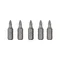 Комплект насадок викруткових PH1 1/4" * 25 мм, ACR, S2, уп. 5 од., STORM INTERTOOL VT-0206
