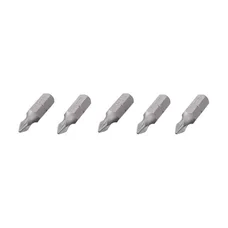 Комплект насадок викруткових PH1 1/4" * 25 мм, ACR, S2, уп. 5 од., STORM INTERTOOL VT-0206