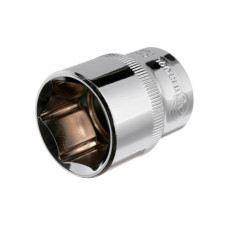 Головка шестигранна 1/2" 24*38 мм CrV INTERTOOL ET-0024