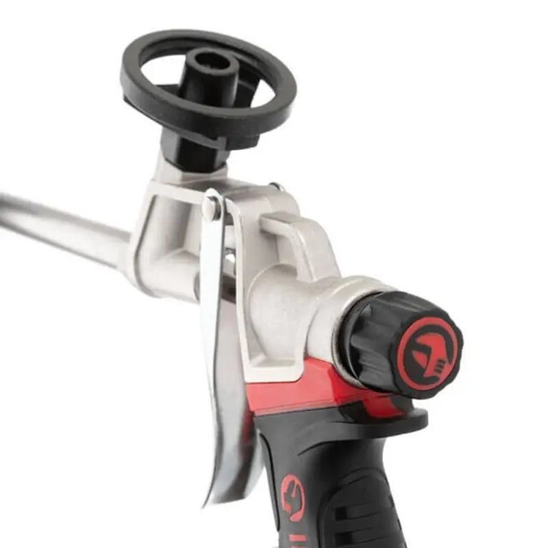 Пістолет для піни з тефлоновим покриттям тримача балона + 4 насадки, професійний INTERTOOL PT-0609 Пістолет для піни з тефлоновим покриттям тримача балона + 4 насадки, професійний INTERTOOL PT-0609