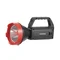 Ліхтар акумуляторний 1 LED + 1 COB LED, power bank, індикатор заряду, сонячна панель INTERTOOL LB-0107