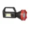 Ліхтар акумуляторний 1 LED + 1 COB LED, power bank, індикатор заряду, сонячна панель INTERTOOL LB-0107
