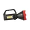 Ліхтар акумуляторний 1 LED + 1 COB LED, power bank, індикатор заряду, сонячна панель INTERTOOL LB-0107