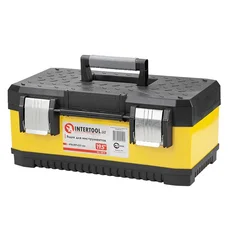 Ящик для інструментів з металевими замками 19.5" 498*289*222 мм INTERTOOL BX-2019
