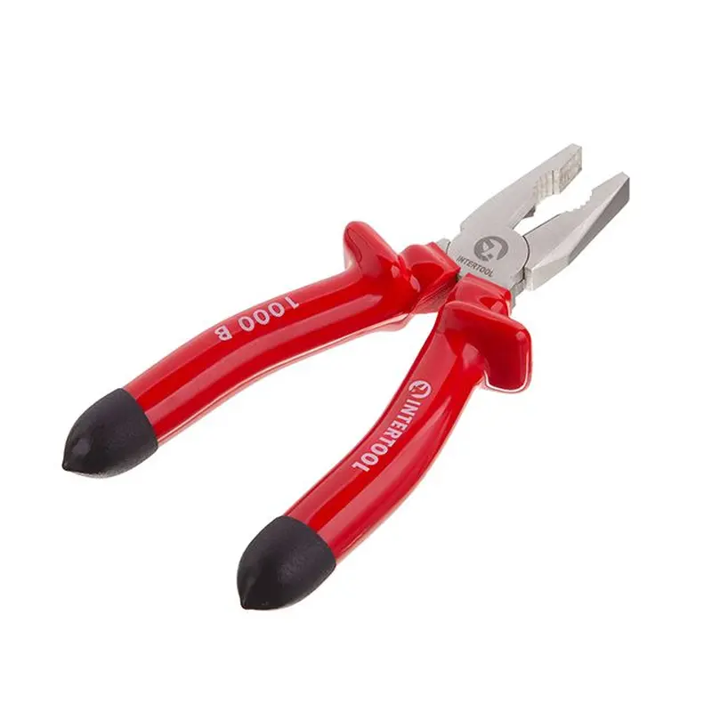 Плоскогубці 200 мм, 1000 В INTERTOOL NT-0314 Плоскогубці 200 мм, 1000 В INTERTOOL NT-0314