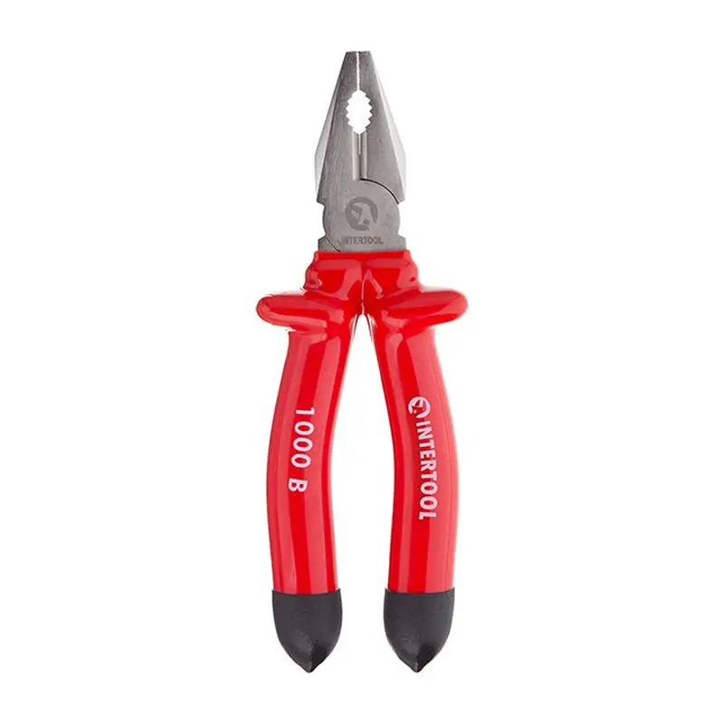 Плоскогубці 200 мм, 1000 В INTERTOOL NT-0314 Плоскогубці 200 мм, 1000 В INTERTOOL NT-0314