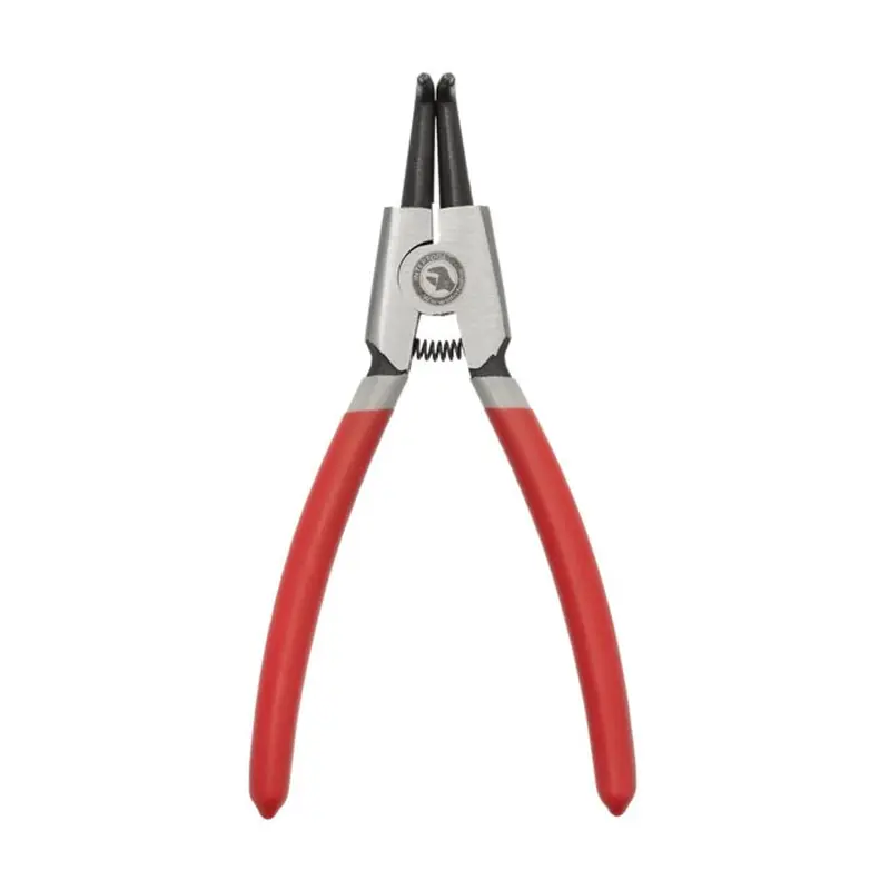 Щипці для зняття та встановлення стопорных кілець 150 мм, вигнуті на розтискання INTERTOOL HT-7008 Щипці для зняття та встановлення стопорных кілець 150 мм, вигнуті на розтискання INTERTOOL HT-7008