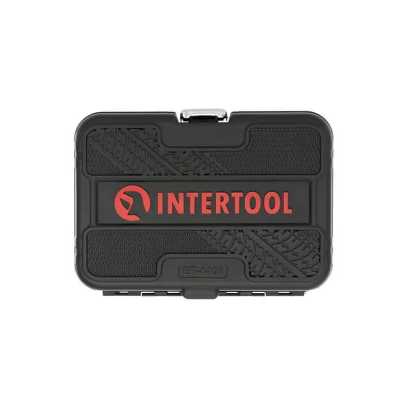 Набір біт HEX 1/2" 4-17, 100 мм, S2, STORM INTERTOOL ET-8406 Набір біт HEX 1/2" 4-17, 100 мм, S2, STORM INTERTOOL ET-8406