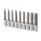 Набір біт HEX 1/2" 4-17, 100 мм, S2, STORM INTERTOOL ET-8406 Набір біт HEX 1/2" 4-17, 100 мм, S2, STORM INTERTOOL ET-8406
