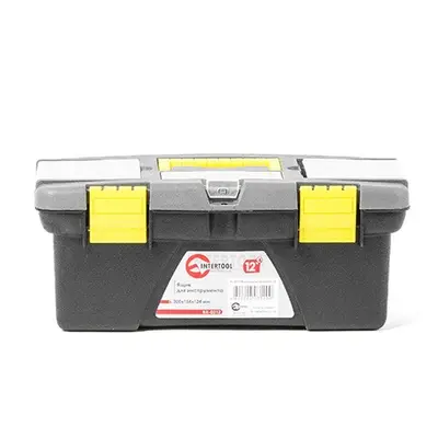 Ящик для інструменту 12" 300*154*124 мм INTERTOOL BX-0312 Ящик для інструменту 12" 300*154*124 мм INTERTOOL BX-0312