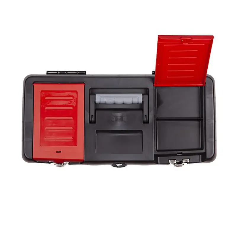 Ящик для інструменту з металевими замками, 19", 483*242*240 мм INTERTOOL BX-1019 Ящик для інструменту з металевими замками, 19", 483*242*240 мм INTERTOOL BX-1019