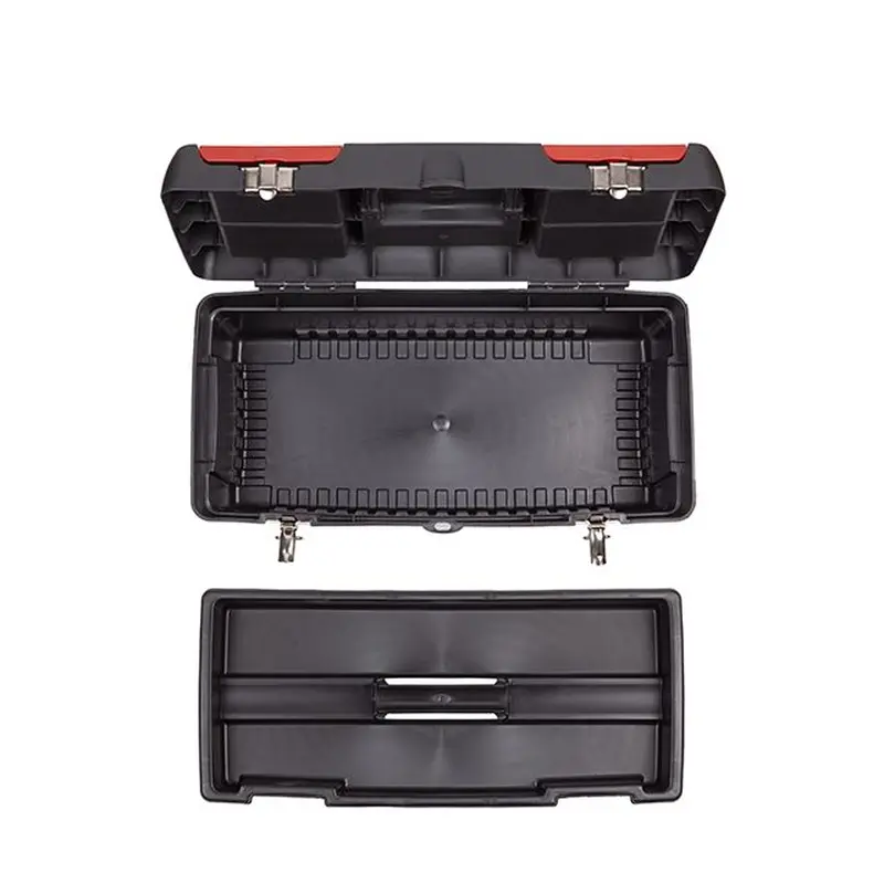 Ящик для інструменту з металевими замками, 19", 483*242*240 мм INTERTOOL BX-1019 Ящик для інструменту з металевими замками, 19", 483*242*240 мм INTERTOOL BX-1019