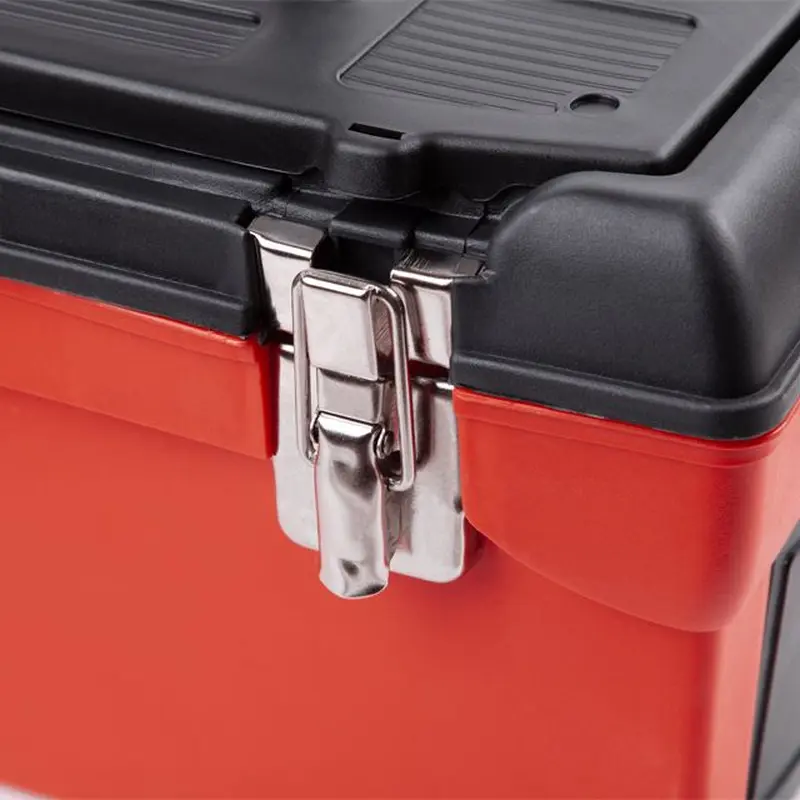 Ящик для інструменту з металевими замками, 16", 396*216*164 мм INTERTOOL BX-1116 Ящик для інструменту з металевими замками, 16", 396*216*164 мм INTERTOOL BX-1116