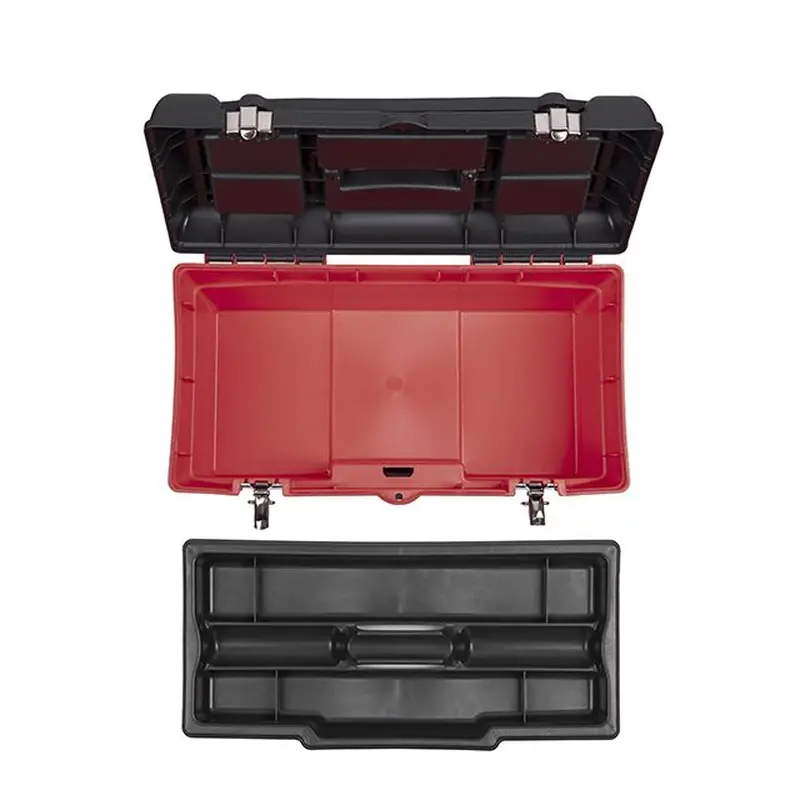 Ящик для інструментів з металевими замками, 19", 483*242*240 мм INTERTOOL BX-1119 Ящик для інструментів з металевими замками, 19", 483*242*240 мм INTERTOOL BX-1119