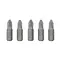 Комплект насадок викруткових PZ2 1/4" * 25 мм, ACR, S2, уп. 5 од., STORM INTERTOOL VT-0209