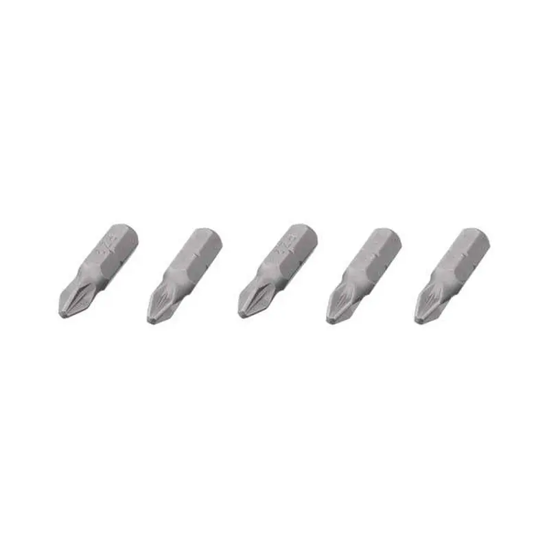 Комплект насадок викруткових PZ2 1/4" * 25 мм, ACR, S2, уп. 5 од., STORM INTERTOOL VT-0209
