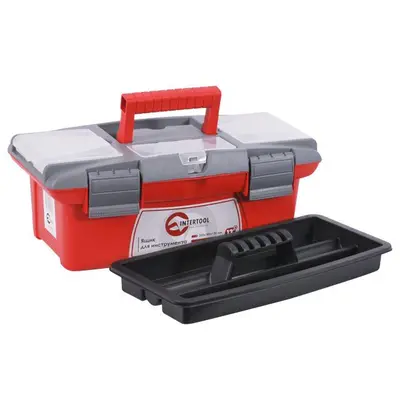 Ящик для інструменту 13" 335*185*130мм Intertool BX-0413 Ящик для інструменту 13" 335*185*130мм Intertool BX-0413