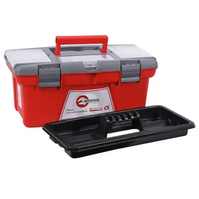 Ящик для інструменту 16" 415*210*190мм Intertool BX-0416 Ящик для інструменту 16" 415*210*190мм Intertool BX-0416